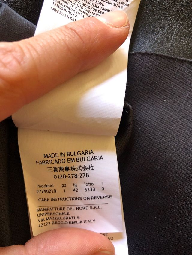 Gonna Pennyblack svasata in ecopelle nera