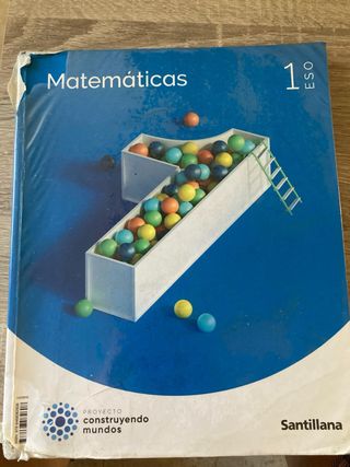 Libro de Matematicas 1 Eso