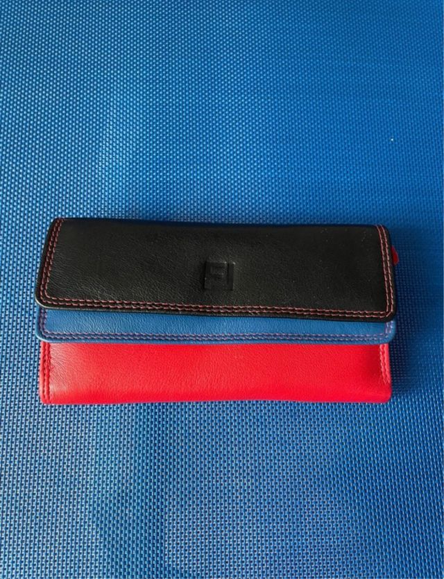 Portafoglio vera pelle First Lady