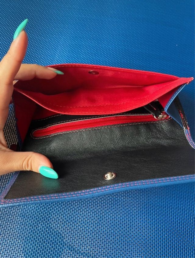 Portafoglio vera pelle First Lady