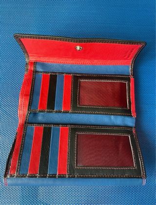 Portafoglio vera pelle First Lady