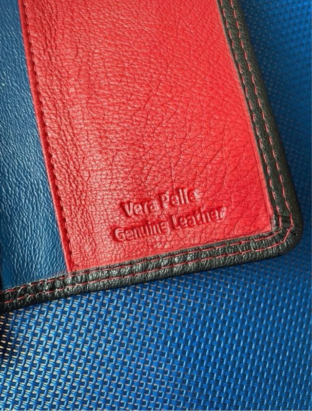 Portafoglio vera pelle First Lady