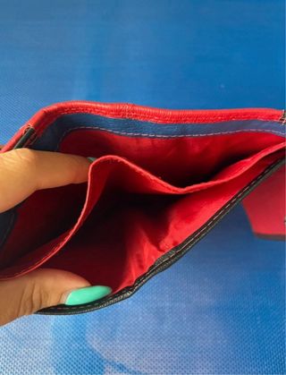 Portafoglio vera pelle First Lady