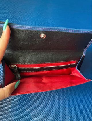 Portafoglio vera pelle First Lady