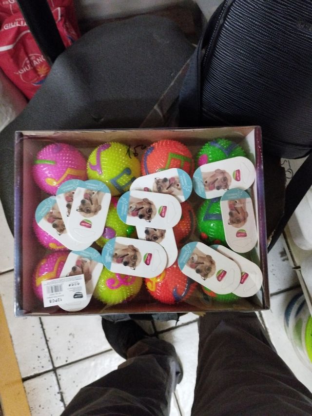 N. 12'Palline per cani luminose