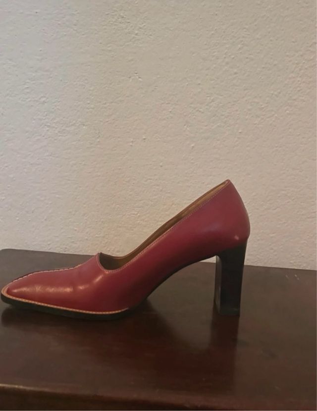 Scarpa elegante tacchi rossa