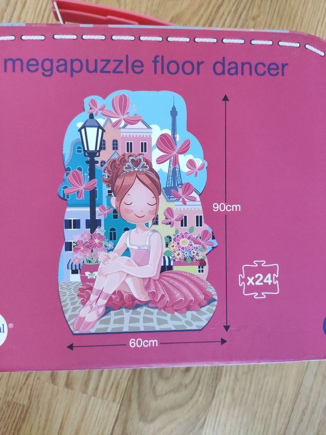 Puzzle bailarina para + 3 años