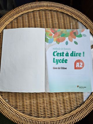 Libro Francés A2 1° Bachillerato