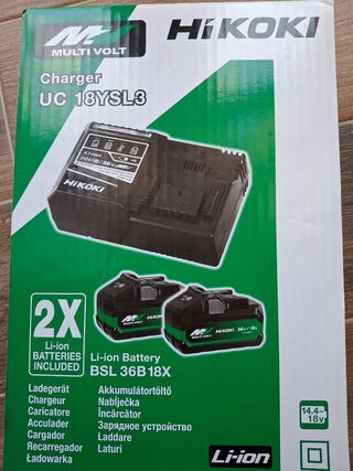 Kit Batterie hikoki (hitachi) BSL36B18X  8.Ah 