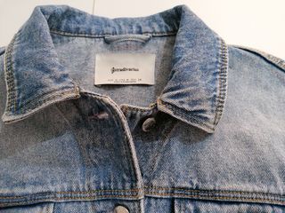 Chaqueta vaquera oversized, talla M. Nueva. 