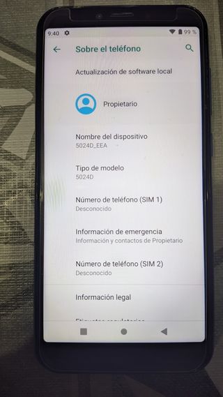 Alcatel 1s - Como Nuevo