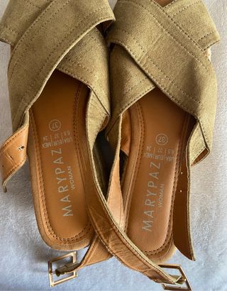 Sandalias de esparto
