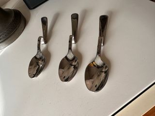 Cucchiaini acciaio inox da appoggio pordamsa