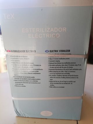 ESTERILIZADOR ELECTRICO TEX