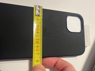 Funda Silicona con MagSafe iPhone 13 / Medianoche