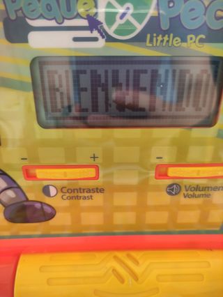 Ordenador infantil de los 90 Vintage. Funciona!