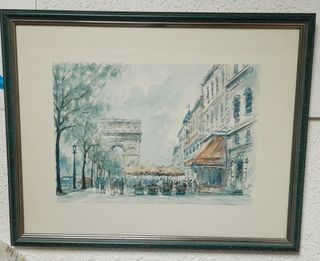 Cuadro decorativo de París