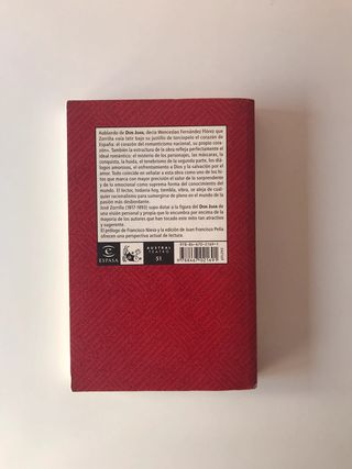 Libro Don Juan Tenorio
