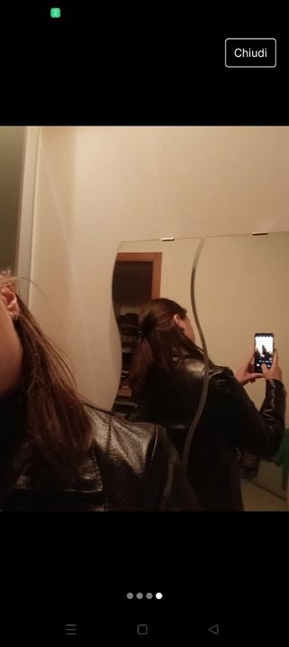 Giubbotto donna in vera pelle