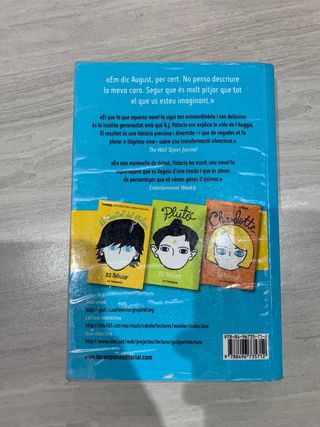 Libro de lectura WONDER