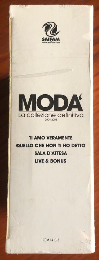 modà "La collezione definitiva" 4 CD