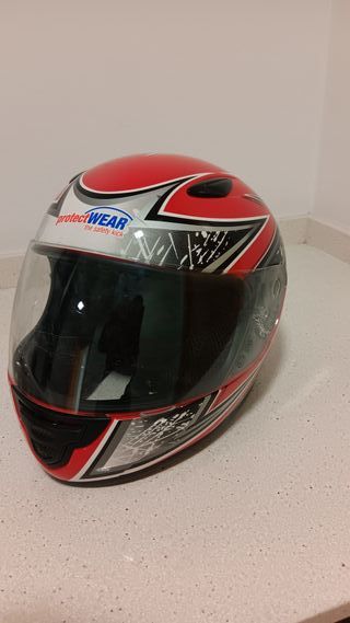 Casco moto integral infantil