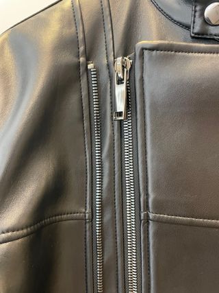 Zara CAZADORA BIKER EFECTO PIEL