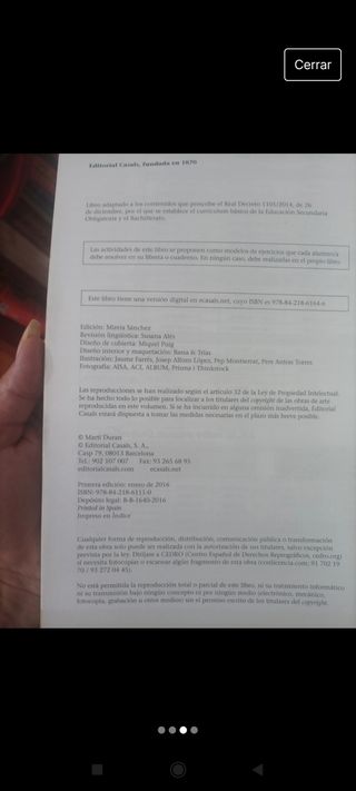 Libro latín de 4° ESO