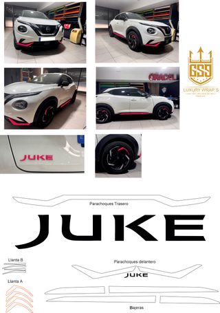 pègatinas nissan juke