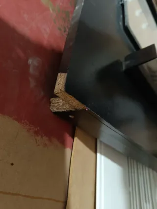 Tablero camerino con luces y espejo