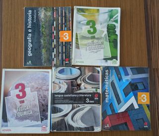 Libros 3 ESO (3° ESO - III ESO)