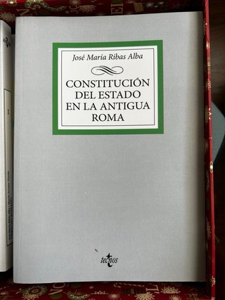 Constitucion del Estado en la Antigua Roma