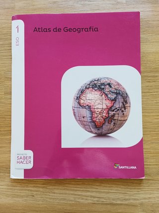 Libro de texto Geografía e Historia 1°ESO