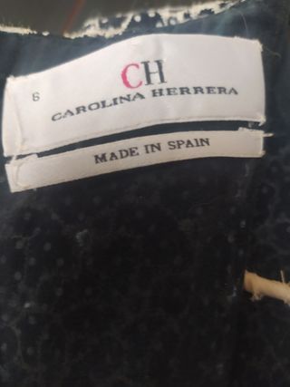 VESTIDO MARCA CAROLINA HERRERA