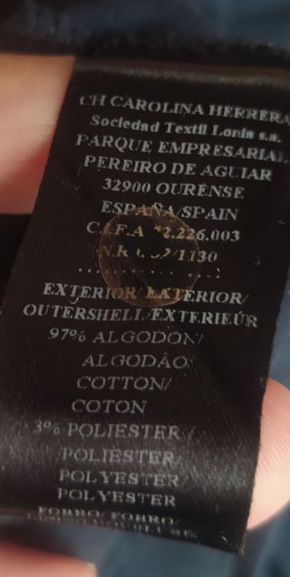 VESTIDO MARCA CAROLINA HERRERA