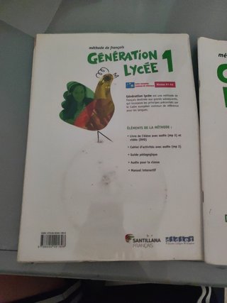 Libro de frances 1 bachillerato