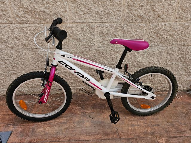 Bicicleta niña/niño, ruedas 18