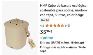 CUBO Reciclaje Comida NUEVA 