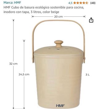 CUBO Reciclaje Comida NUEVA 