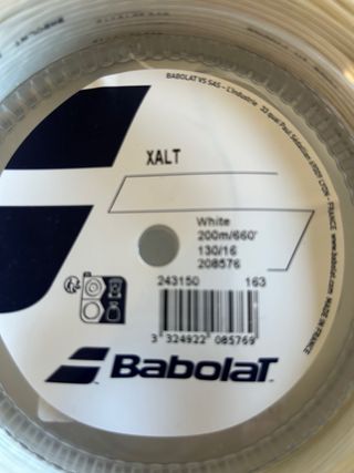 Cordaje tenis Babolat XALT  (1 set)