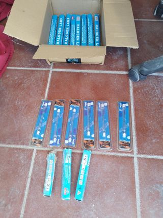 Lampara halógena de tubo
