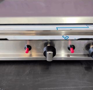 🏮TA∥ Plancha Acero 70 cm Gas
