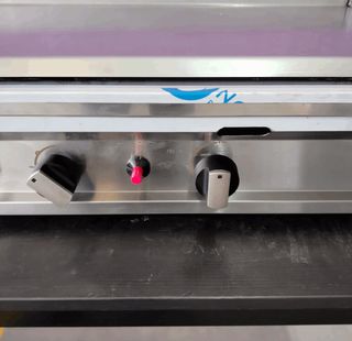 🏮TA∥ Plancha Acero 100 cm Gas