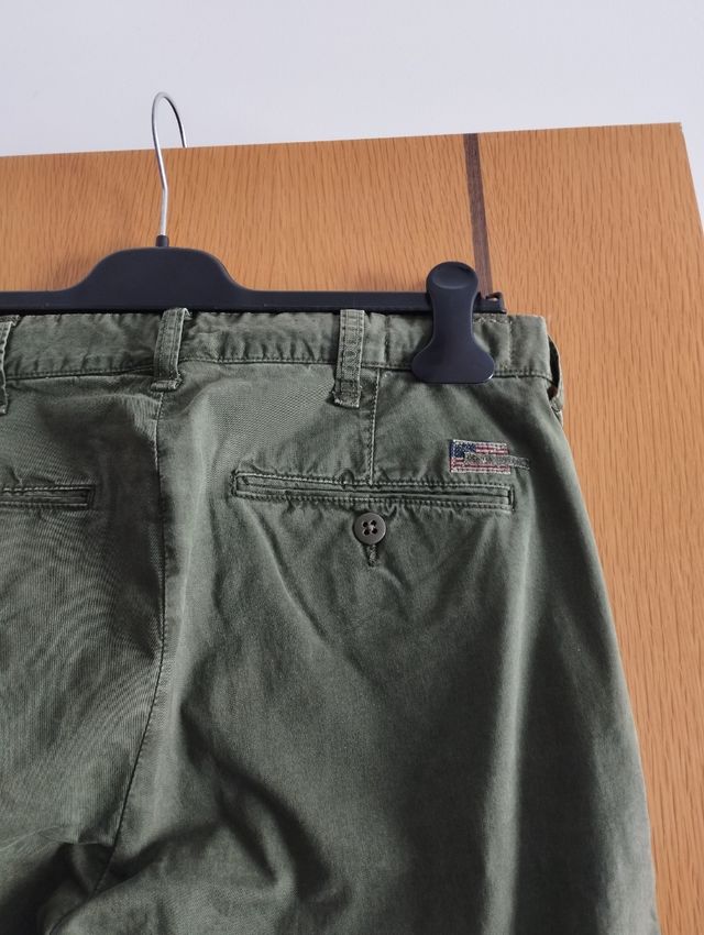 Pantalón verde hombre ralph lauren