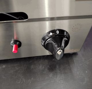 🏮TA∥ Plancha Cromo Duro 50 cm Gas