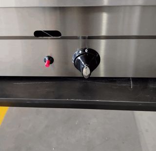 🏮TA∥ Plancha Cromo Duro 100 cm Gas