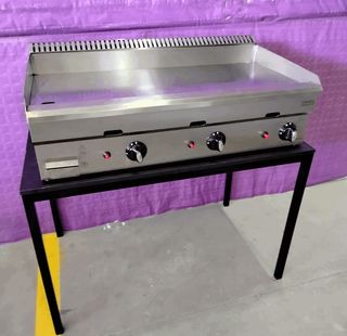 🏮TA∥ Plancha Cromo Duro 100 cm Gas