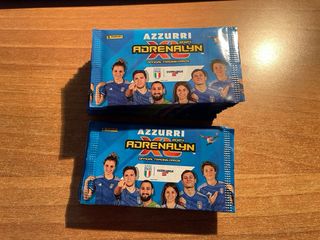 33 pacchetti azzurri adrenalyn xl 2024 esselunga