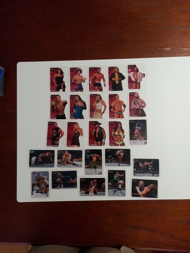 Lote Lamincards de la WWE