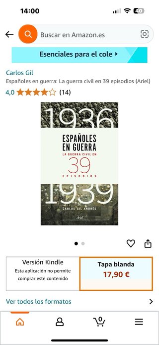 Españoles en guerra